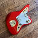 1997 Fender JG-66 Jaguar Reissue Candy Apple Red w/ Matching Headstock MIJ Japan