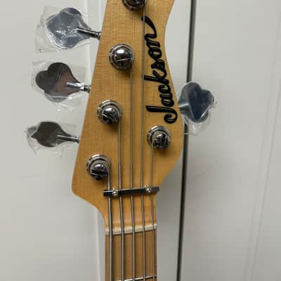 Jackson X Series David Ellefson Signature Concert Bass CBXM V with Maple Fretboard - Gloss Black image 3