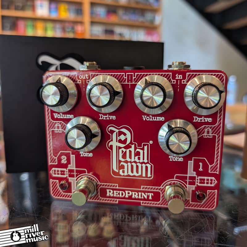 Pedal Pawn RedPrint Overdrive Pedal - Used, with Box image 1