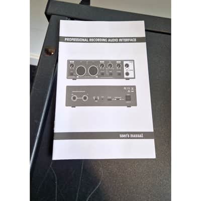 Audiophile 2x2 Professional Sound Card USB Audio Interface - Audio Interface - Like New w/ Original Box image 4