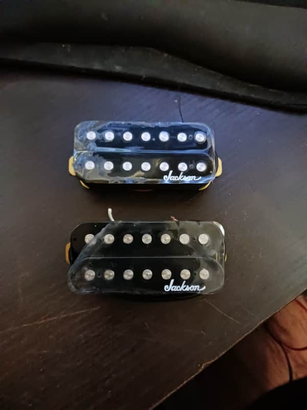 Jackson 7 string high output Black image 1