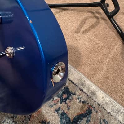 Musikraft Fender Telecaster La Cabronita Partscaster Lake Placid Blue Nitro image 10
