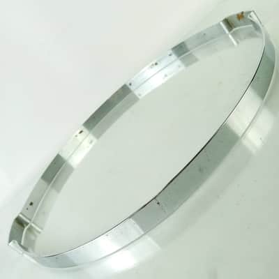 Slingerland 14" COB Straight Stick-Chopper Chrome Snare Drum Resonant Rim/Hoop image 6