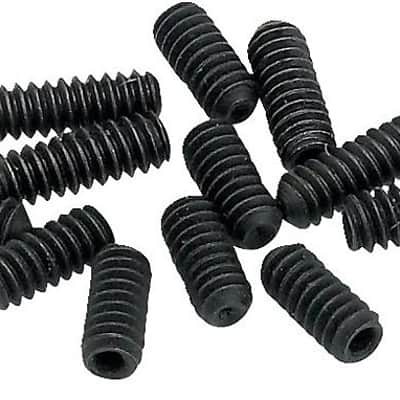 Fender 099-4927-000 American Series Stratocaster / Telecaster Bridge Saddle Height Adjustment Screws ('86-'07) (12)