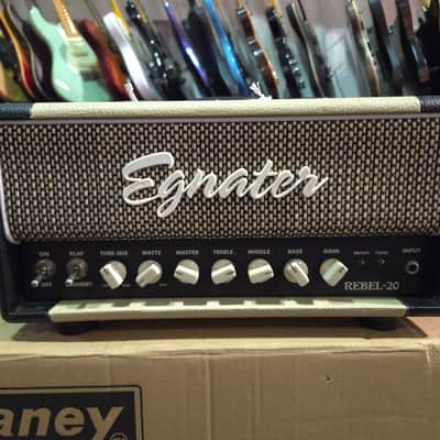 Egnater Rebel 20 20-Watt Guitar Amp Head 2008 - 2014 - Black / Blonde image 1
