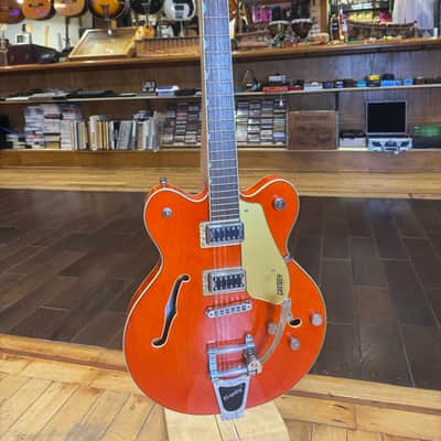 Gretsch G5622T Electromatic Center Block Double Cutaway with Bigsby, Laurel Fretboard 2019 - Present - Orange Stain image 1