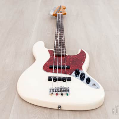 2002 Fender Jazz Bass ‘62 Vintage Reissue JB62-58 Olympic White, Japan CIJ image 10