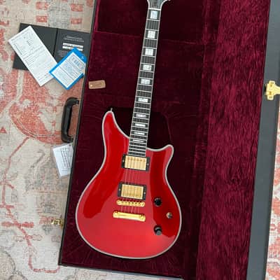 Like New! Gibson Custom Shop Modern Double Cut Custom - Limited Edition - Candy Red image 5