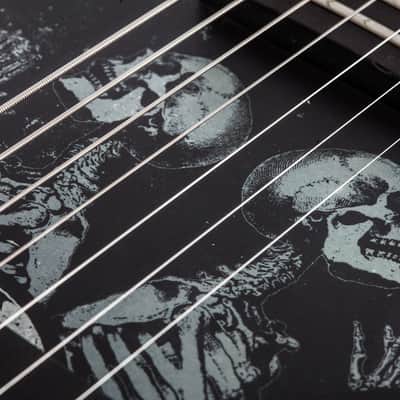 Schecter Chris Howorth V-7 Satin Black SBK 7-String Electric Guitar V7 V 7 - Brand New image 5