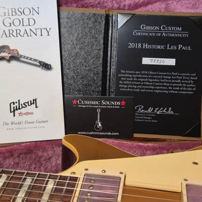 Gibson Custom Shop 1957 Reissue Les Paul 2018 - Goldtop Darkback ☆VIDEO☆ image 23
