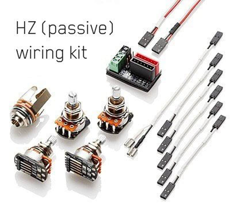 EMG Solderless Conversion Kit- 1 or 2 pickups, HZ(passive), long shaft image 1