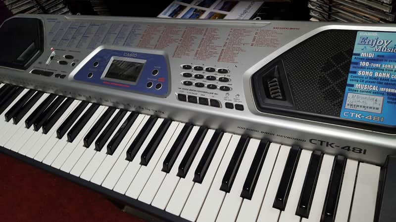 Casio CTK-481 Keyboard Synth Musical Information System, Great Learning Tool! image 1