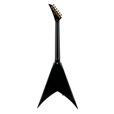 Jackson X Series Signature Scott Ian King V KVXT Gloss Black - Electric Guitar image 2