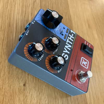 Keeley Synth 1 Reverse Attack Fuzz Wave Generator 2019 - Present Grey / Red / Blue image 2