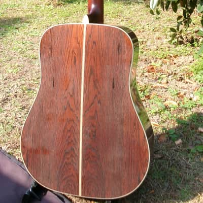 Sada Yairi YD404 Old Martin Replica  Japan Vintage Guitar 1978 Natural+ Original Hard Case image 2