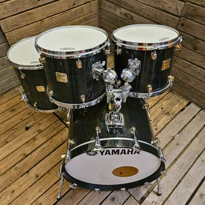 Drum Kit Yamaha Maple Custom MIJ, Ebony USED! RKYCK300126 image 3