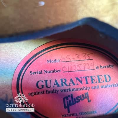 2005 Gibson ES-335 Dot Reissue – Figured Sunburst (Nashville Build) image 4