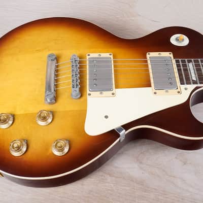 Tokai Love Rock Model LS-50 MIJ 1980 Brown Sunburst Maxon PAFs '59 Neck Profile Vintage Japan w/ Bag image 5