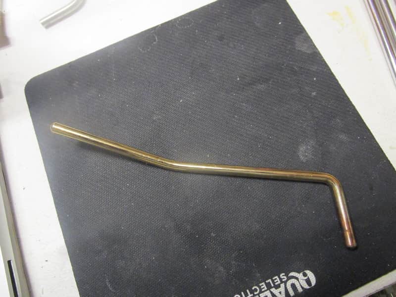 G&L DF Tremolo Arm ( USA & Tribute ) Gold finish- 2006 & on - Vibrato righty image 1