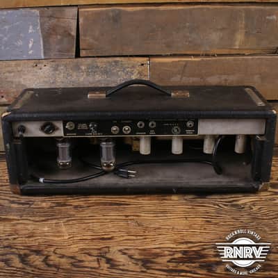 Fender Bandmaster "Drip Edge" 50-Watt 2-Channel Guitar Amp Head 1968 - 1969 - Silverface image 11