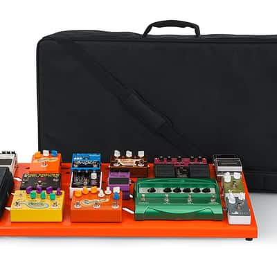 Gator GPB-XBAK-OR Extra Large Aluminum Pedal Board w/ Carry Case