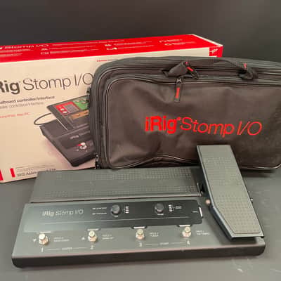 IK Multimedia iRig Stomp I/O Pedalboard Audio Interface w/ Original Box & Carry Bag image 1