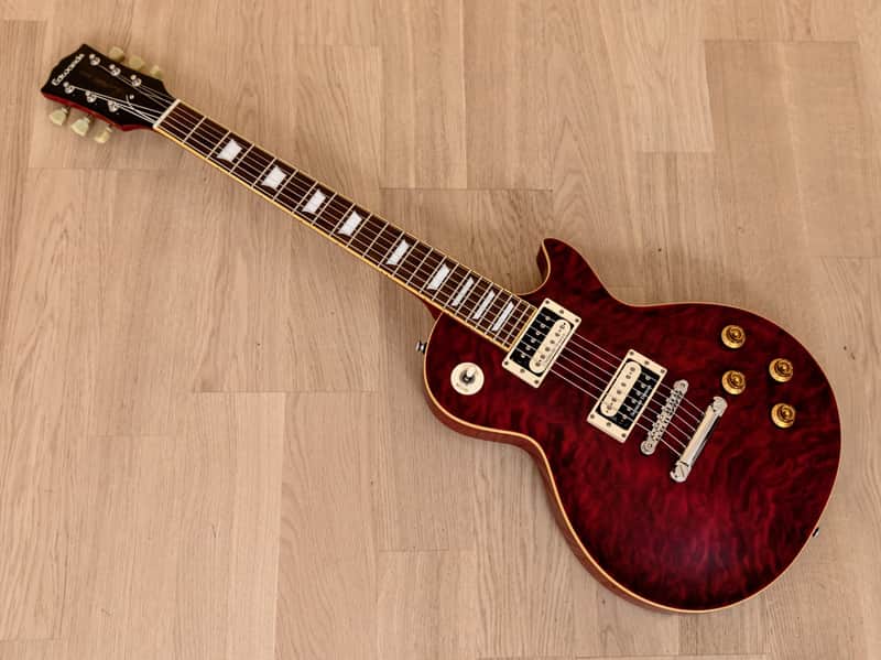 2012 Edwards ESP Limited Model E-LP-92SD QM Electric Guitar