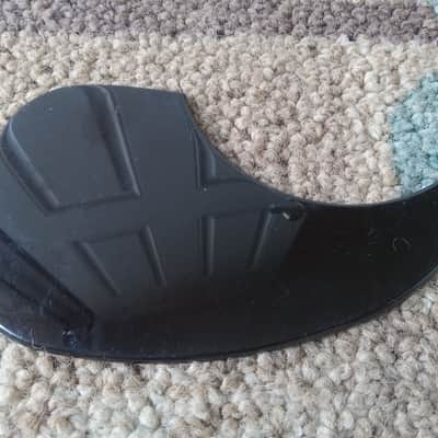 Vintage 1970's Gibson Black Plastic Acoustic Guitar Pickguard! Rare, Original J-45 Part! image 2