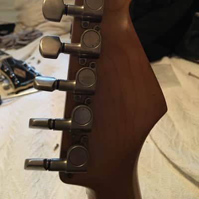 Lefty Greco Ash Left handed Stratocaster 1981 Natural Ash image 10