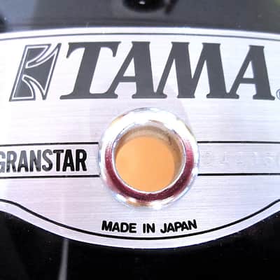 12" x 11" Tama Granstar Tom Drum, Jet Black Wrap - Vintage image 2