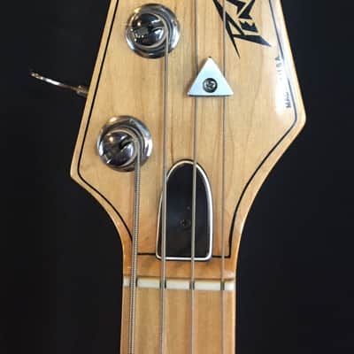 1982 Peavey USA T-20 4-String Bass Guitar Frost Blue Metallic w/ OHSC image 10