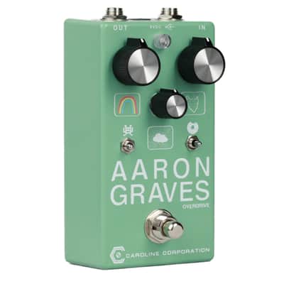 New Caroline Guitar Company Aaron Graves Overdrive Guitar Effects Pedal image 2