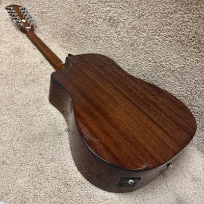 Fender CD-60SCE Dreadnought Cutaway 12-String Acoustic Guitar image 6