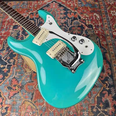 Mosrite Super Excellent '65 MK1 "The Ventures Model" Surf Green - 2000's image 7