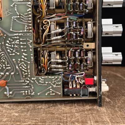 Vintage API 550A 500 Series Equalizer. 550 A. Huntington, NY. 1970s. Saul Walker 7674 Owned by Sylvia Massy image 6