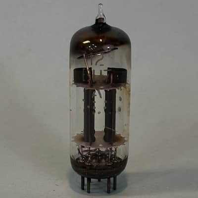 1956 General Electric 12BH7A Vintage 1950s Gray Plate D Getter Tube! T531 image 1