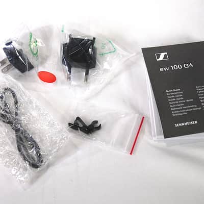 Sennheiser EW 100 G4-ME2-A1 Wireless Lavalier Microphone System (A1-Band: 470-516 MHz) 2010s - Black - Open Box image 9