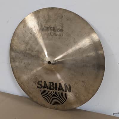 Sabian 16" AAX Studio Crash Cymbal 1993 - 2001 - Natural image 3