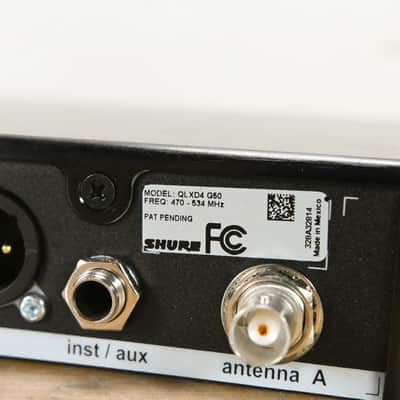 Shure QLXD24/KSM9HS Digital Handheld Wireless System - G50 Band (NO PSU) CG015PD imagen 9
