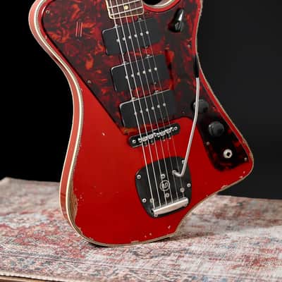 Castedosa El Halcón Baritone - 2025 - Aged, Trans Candy Apple Red. Ron Ellis JM Pickups. NEW, (Authorized Dealer) - image 1