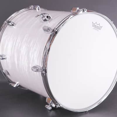 Pearl President Series Phenolic PSP924XP75/C 16" x 16" Floor Tom – Pearl White Oyster – Excellent image 2