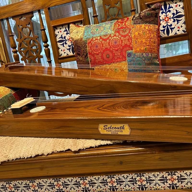 Acoustic, Handcrafted (Tanpura) Ambient Instrument — Video demo image 1