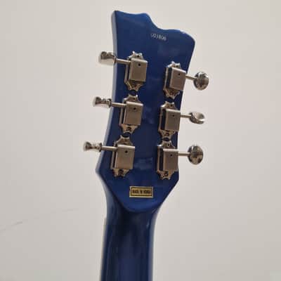 Wilson Bros The Ventures VM-65 - Electric Guitar - Blue - Good w/ Hard Case image 3