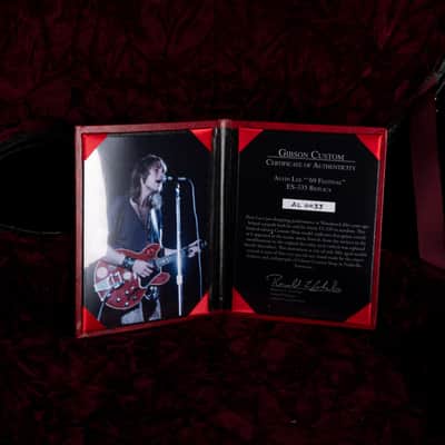 Pre-Owned 2019 Gibson Limited Edition Alvin Lee '69 Festival ES-335 Cherry With OHSC image 17