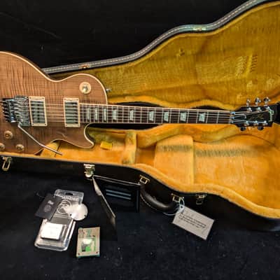 Gibson Custom Shop Les Paul Axcess Standard Figured with Floyd Rose 2022 - DC Rust image 3
