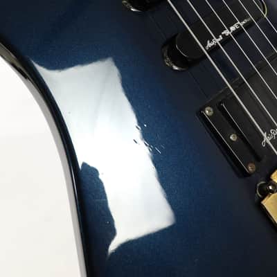1980's Aria Pro II MA-800 Gemi Taylor Super MA Metallic Blue Electric Guitar Matsumoku Japan Rare! image 11