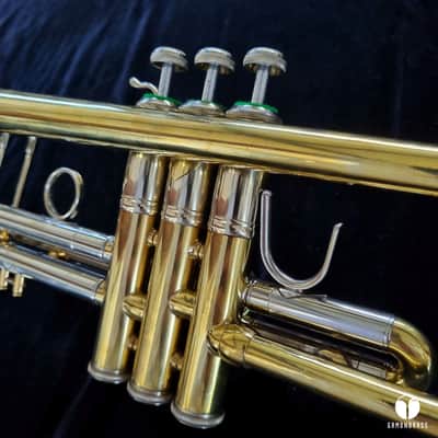 70`s Vincent Bach Stradivarius trumpet case mouhtpiece GAMONBRASS image 17