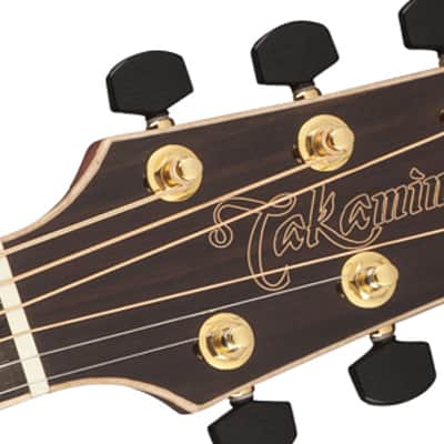 Takamine GY93E New Yorker Solid Spruce Top / Layered Walnut-Maple Parlor Acoustic-Electric Guitar image 9
