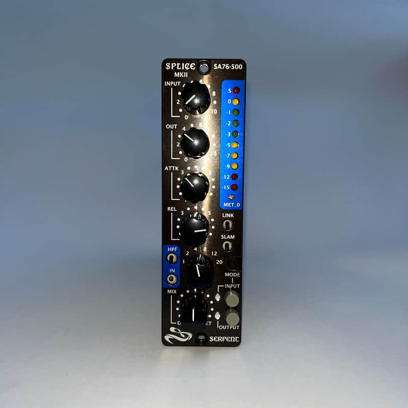 Serpent Audio SA76-500 Splice MKII 500 Series FET Compressor Module image 1