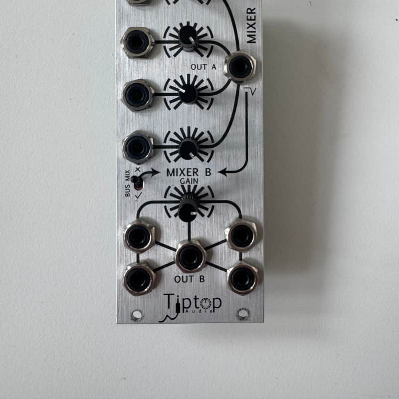 2010s Tiptop Audio MixZ Silver